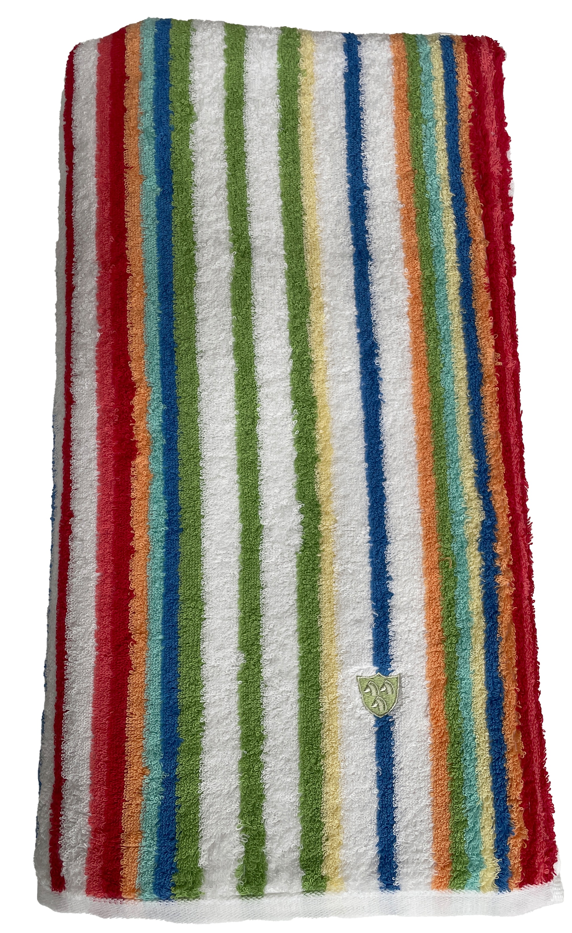 ROSS Saunatuch »Multicolor« mit Streifen und gesticktem ROSS-Emblem
