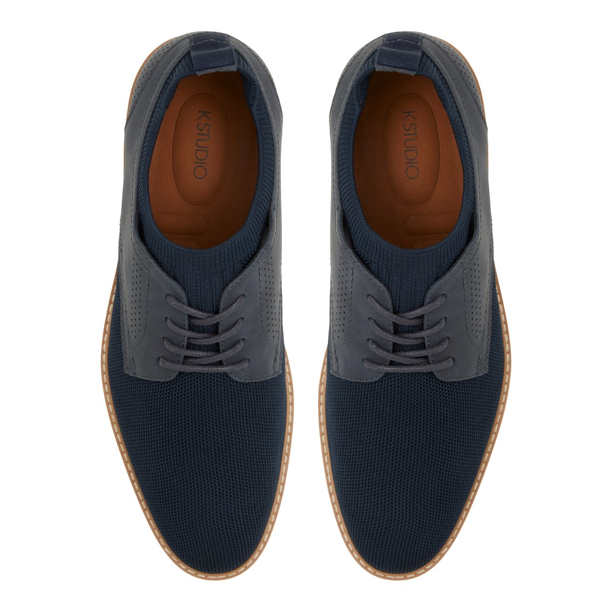 K STUDIO-Adriraric-Chaussures Derby - Talon plat - Marine