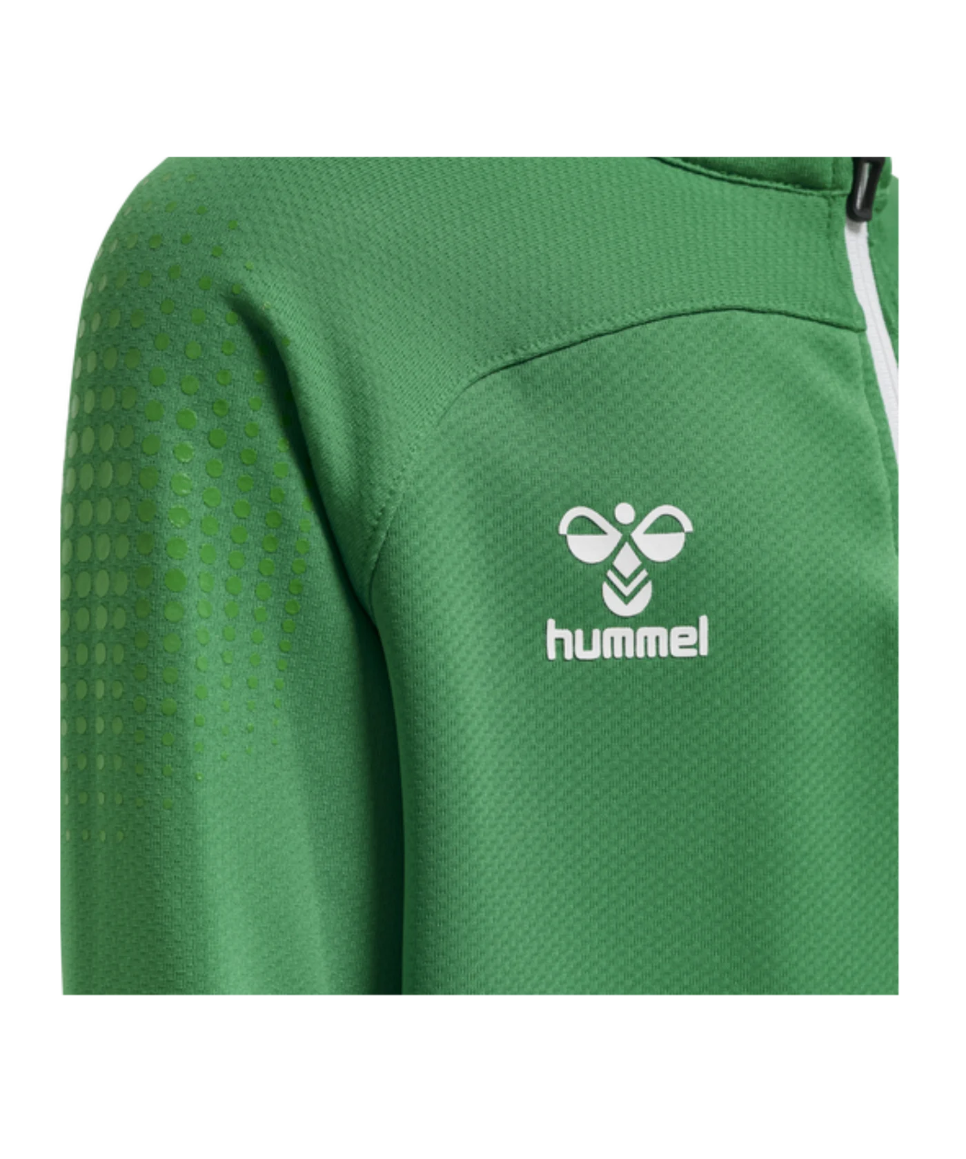 Hummel hmlLEAD HalfZip Sweatshirt Kids Grün F6235