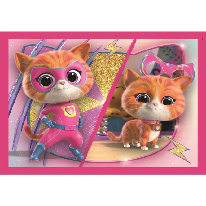 Disney Junior - Super Kitties - 4in1 Puzzle - 12+16+20+24 Teile