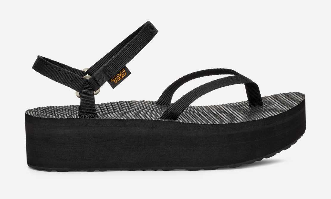 Dames Flatform Slim Sandal
