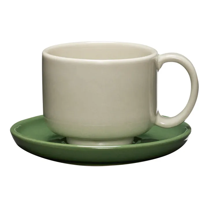 Hübsch Tasse et sous-tasse Amare | Sable