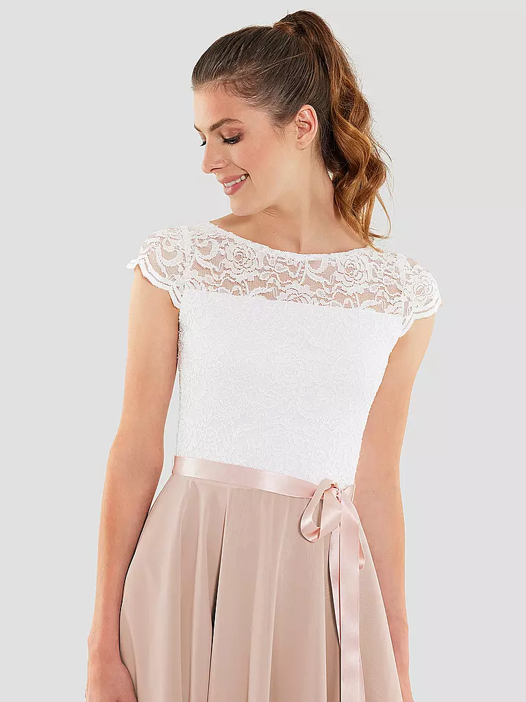 SWING Cocktailkleid creme