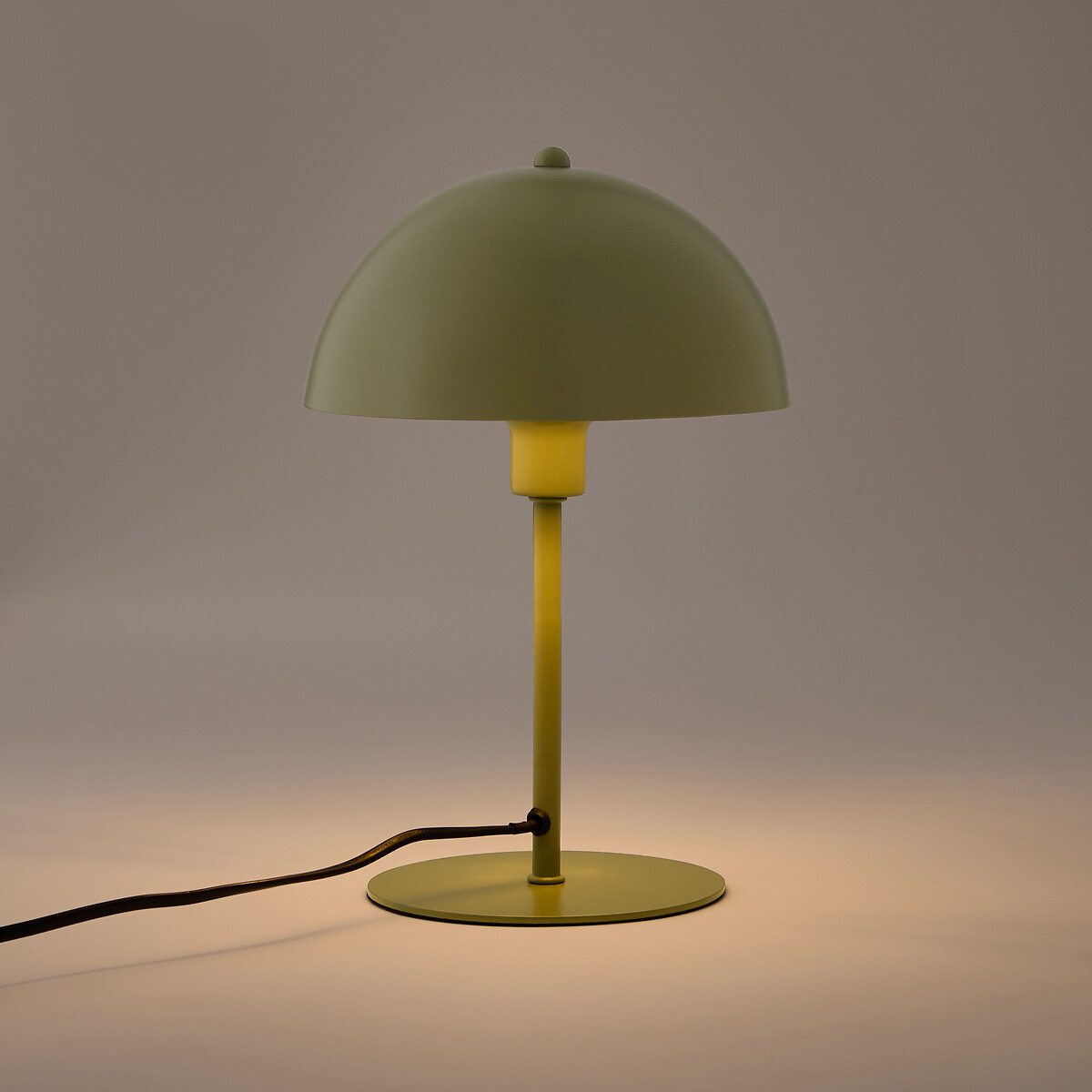 LA REDOUTE INTERIEURS<br>Candeeiro de mesa, cogumelo ferroso, Capi