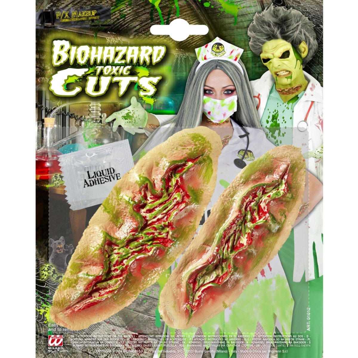 Halloween Nep Wond Slijmerig
