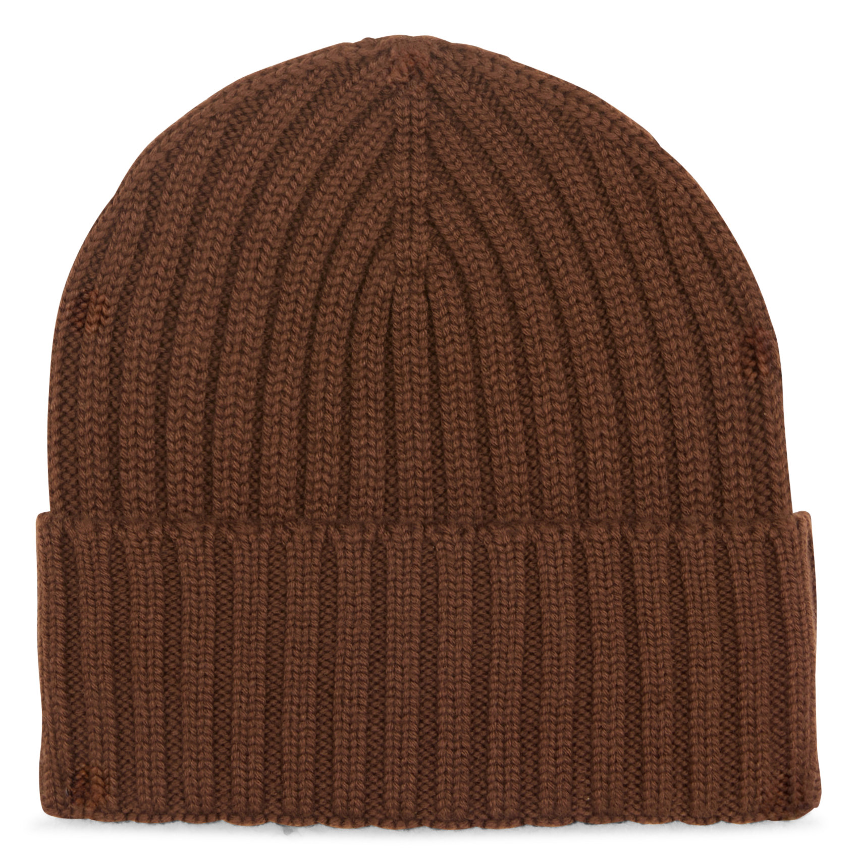 Bonnet en laine| Marron