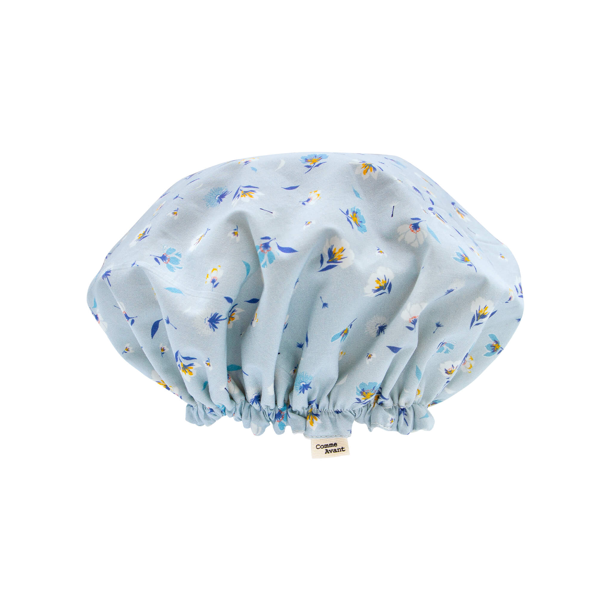 Bonnet Charlotte de douche en coton - Version 1 - Adulte / Jardin bohème