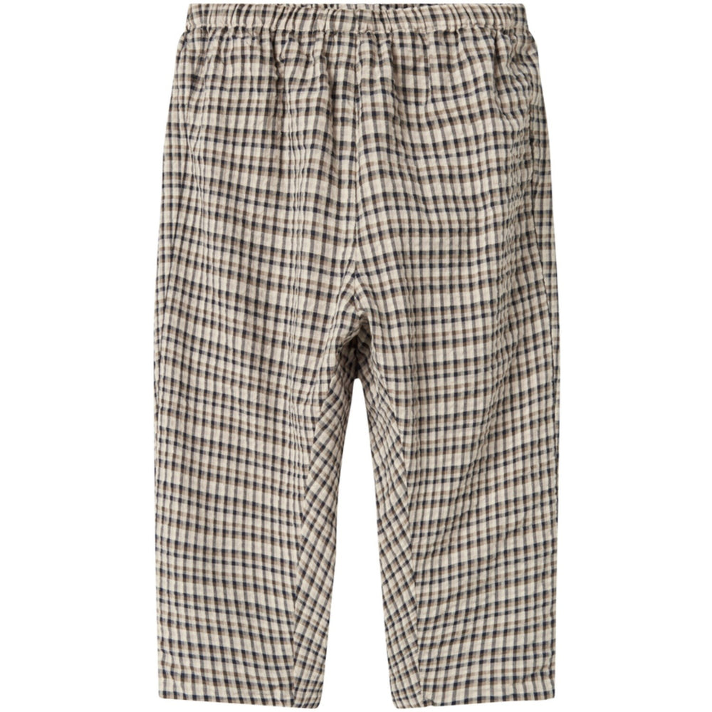 Køb MarMar Seersucker Check Pilot Navy Check Palle Bukser