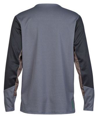 Maillot Manches Longues Fox Defend Enfant Gris