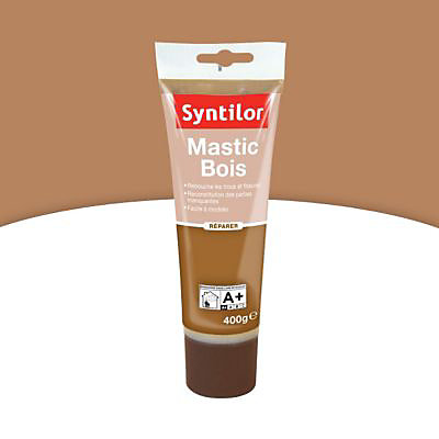 Mastic tube Bois foncé Syntilor 400g