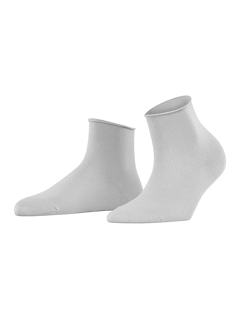 FALKE Sneaker Socken COTTON TOUCH silver hellgrau