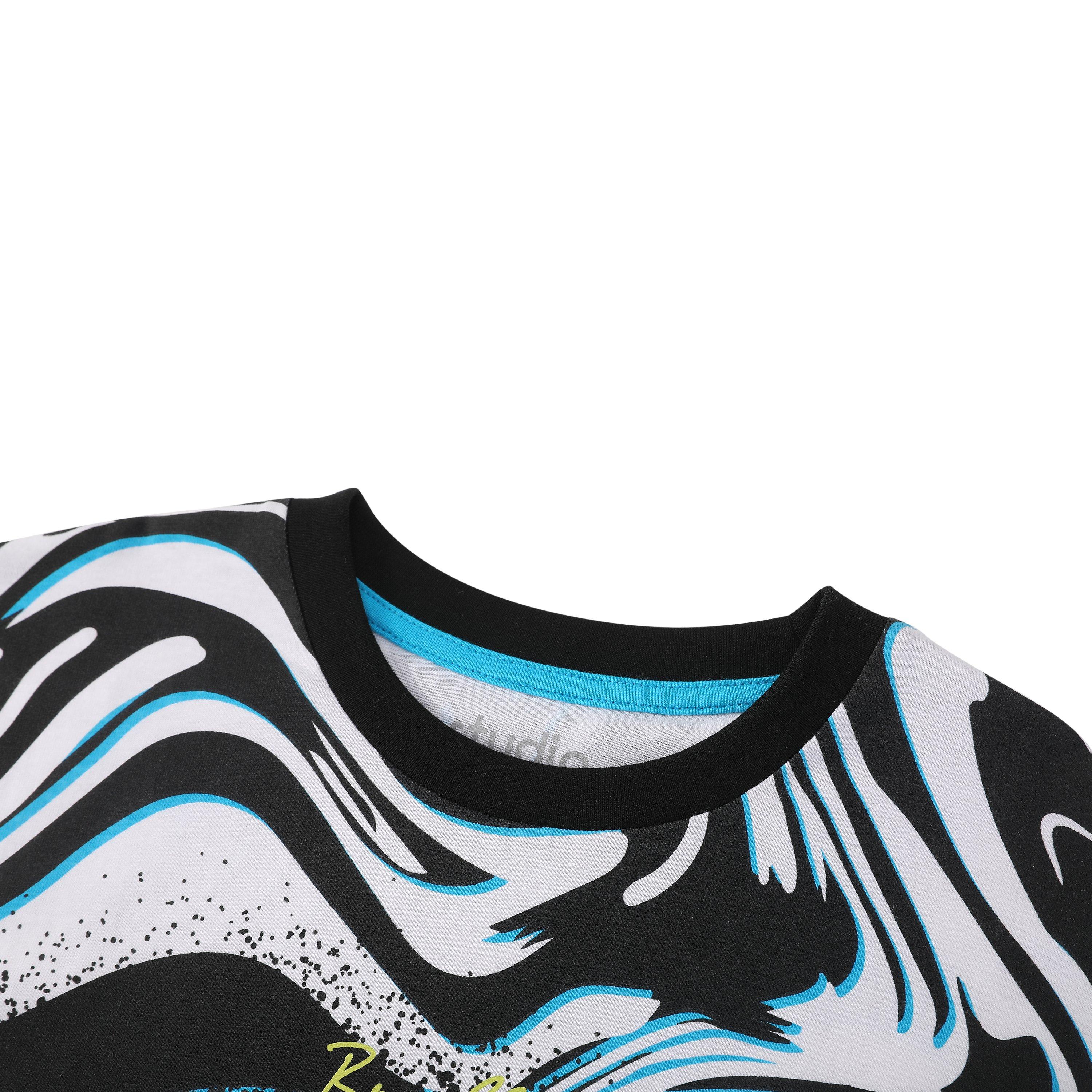 Studio Studio Older Boys Swirl Tshirt and Short Set