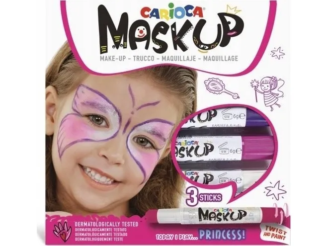 Ansigtskridt MaskUP Princess 3kol CARIOCA