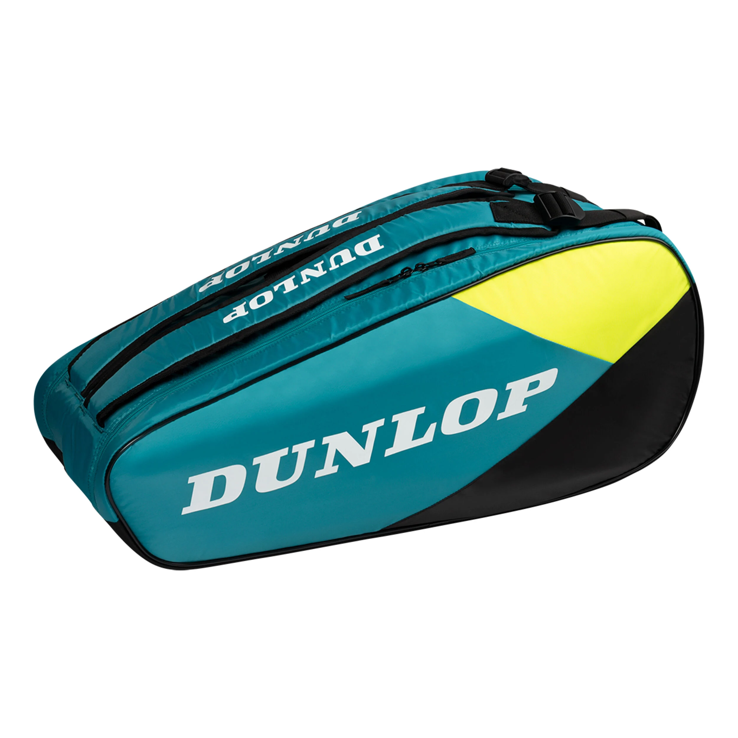 Dunlop SX Club Housse De Raquette Lot De 10 - Noir , Turquoise