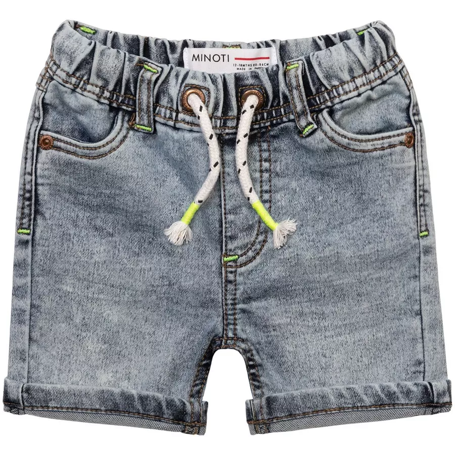 MINOTI Jeansshorts Denim-Hellblau