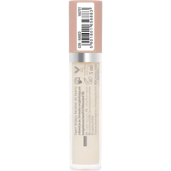 Creaseless Camouflage 02N Naked