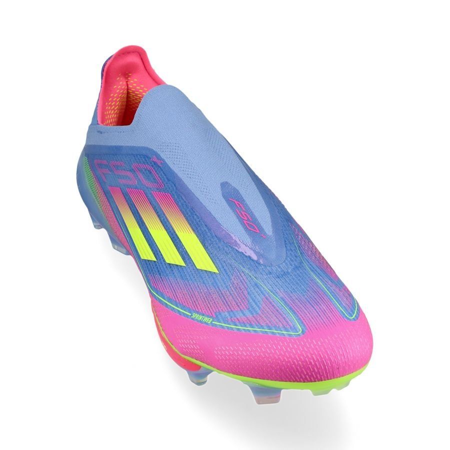 adidas F50   Laceless FG Celestial Victory - Blue Fusion/Lucid Lemon/Lucid Pink