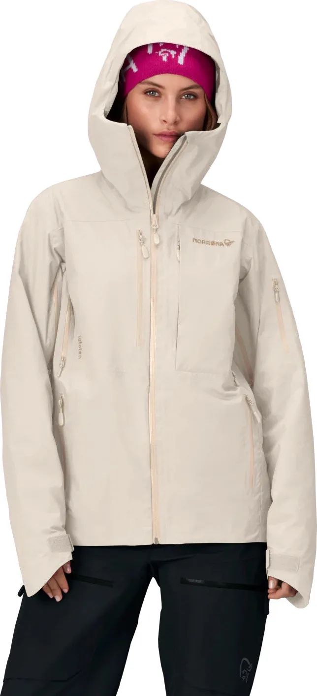 Norrøna Women's Lofoten GORE-TEX Insulated Jacket Oatmeal