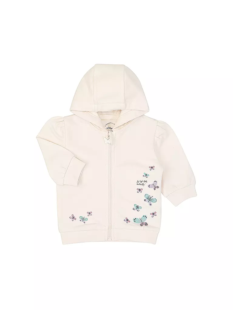 S.OLIVER Baby Sweatjacke  creme