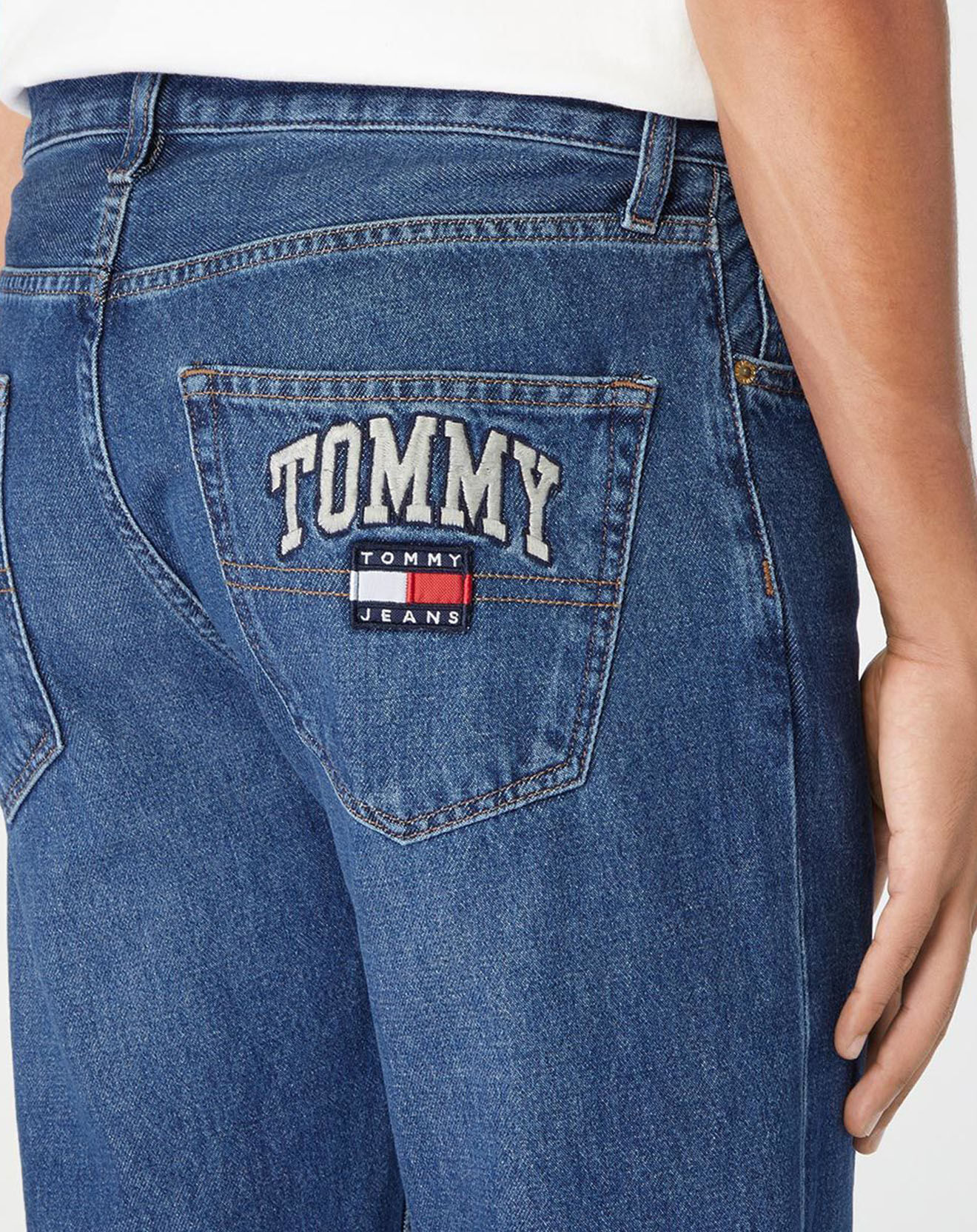 Tommy Jeans Jean regular Dad bleu