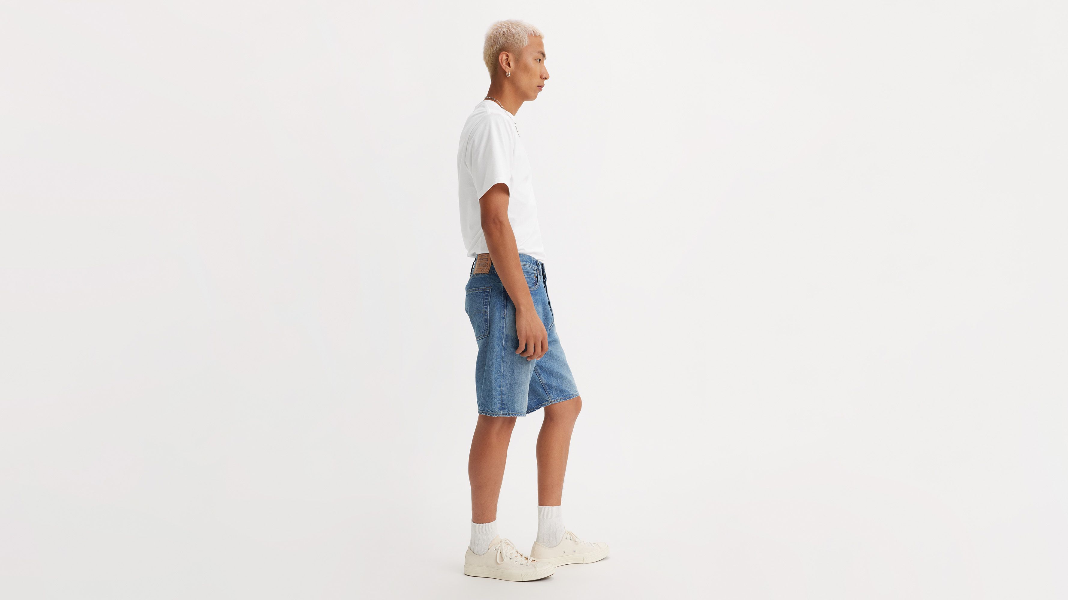 Levi's® short 501® ’80 Made in Japan - Mij Ribaburu - Bleu