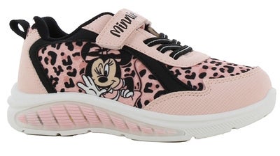 Disney Minni Mus Blinkende Sneakers, Old Pink/Black