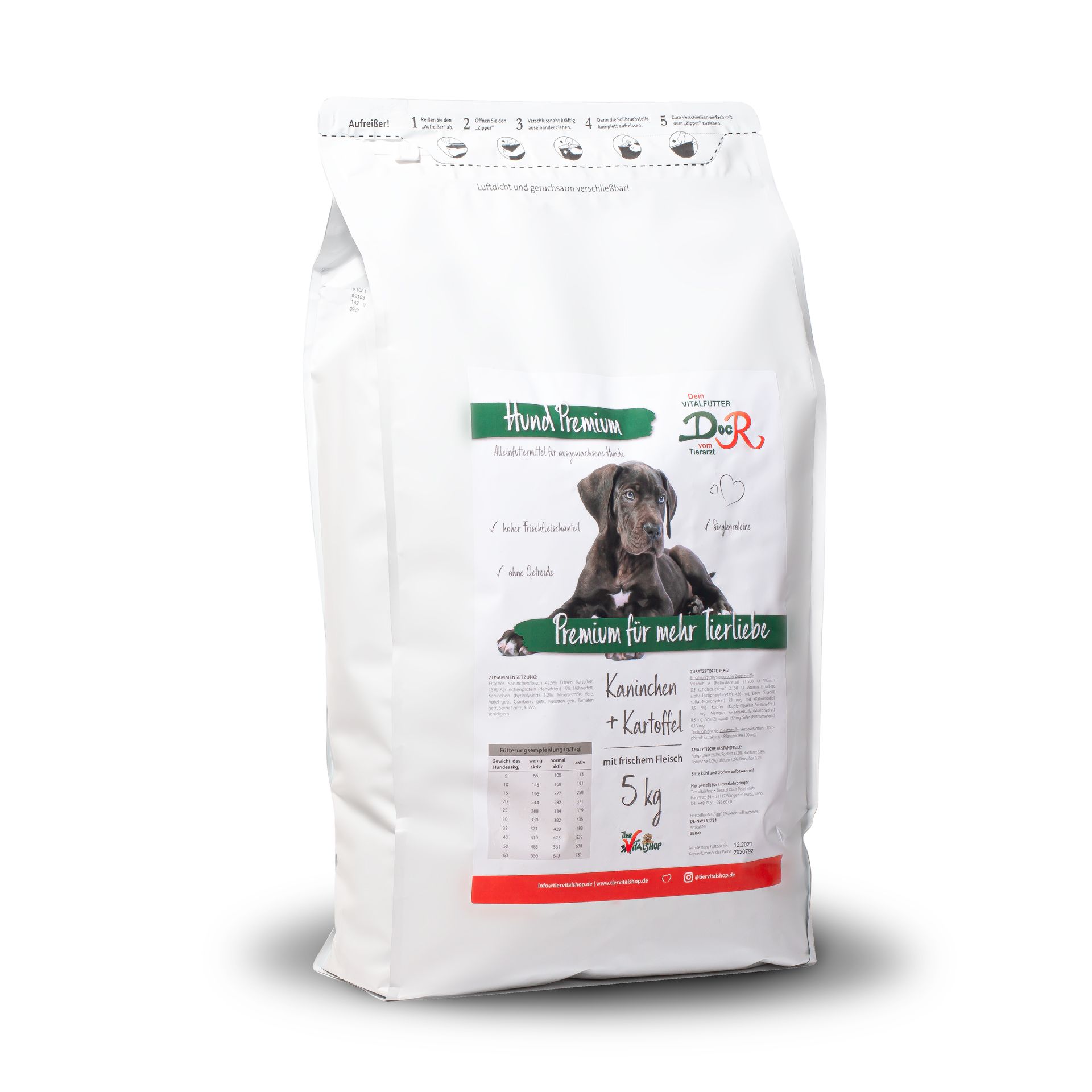Doc R - Doc R  Hundefutter Kaninchen + Kartoffel