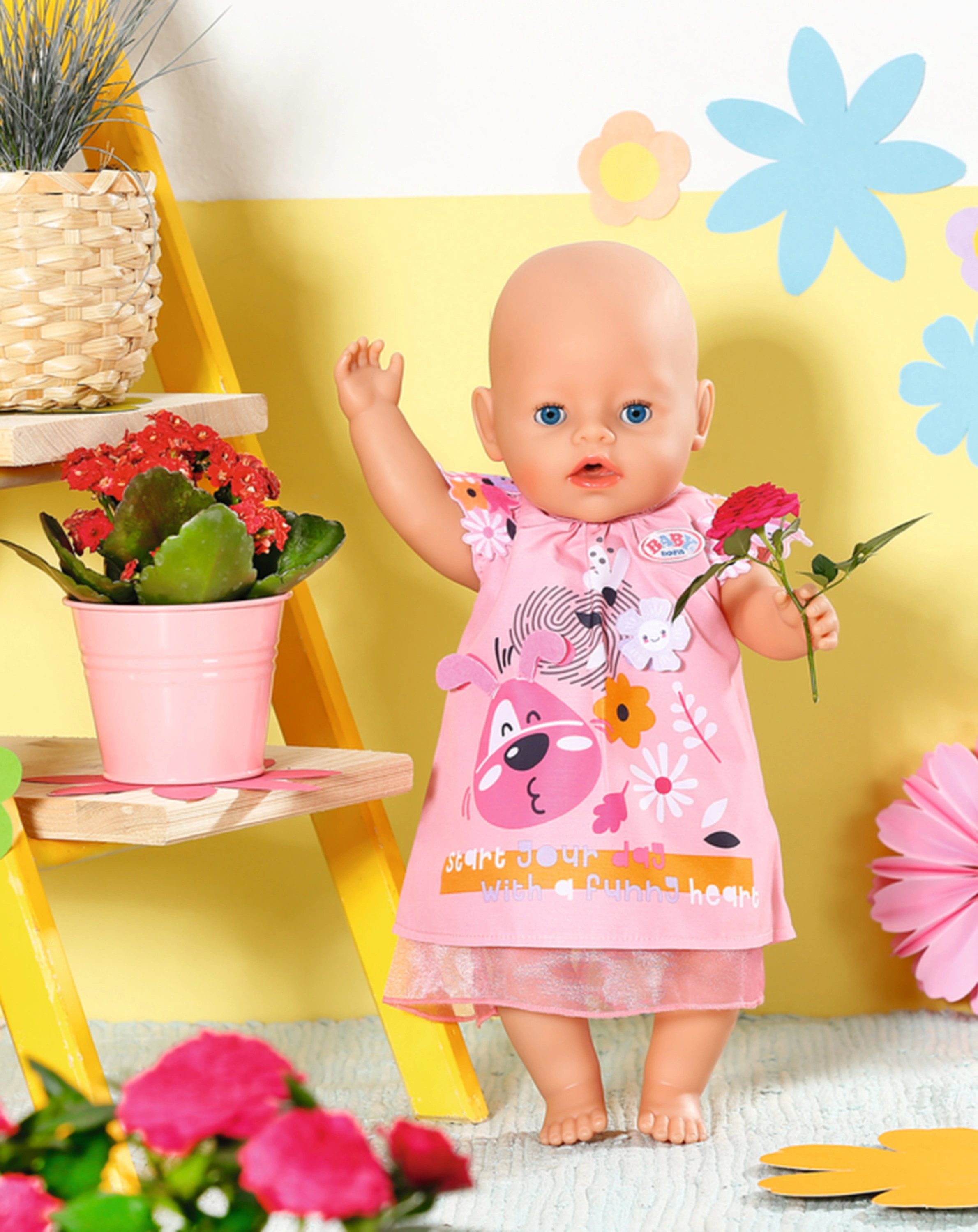 BABY born® Kleid HUND in pink (43cm)