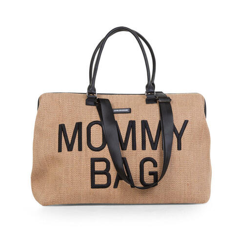 Sac à Langer Mommy Bag Raffia - CHILDHOME