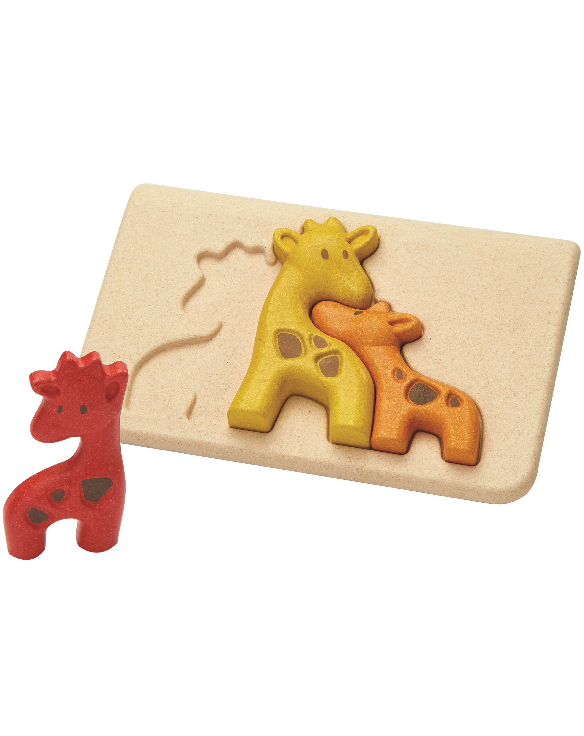 Holz-Puzzle GIRAFFEN 3-teilig