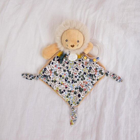 Les Boh'aime Doudou hochet   Lion        22 cm   de               Doudou et Compagnie