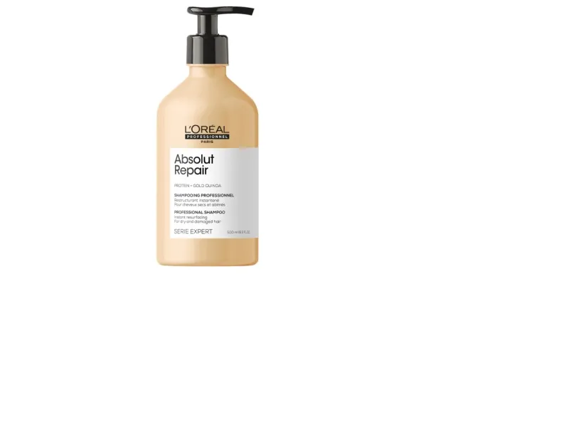 Sampon L`Oreal Professionnel Serie Expert Absolut Repair Gold Quinoa & Protein, Per uscat/deteriorat, 500ml