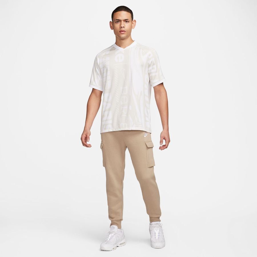 Nike T-shirt d'Entraînement Dri-FIT Culture of Football - Blanc/Or