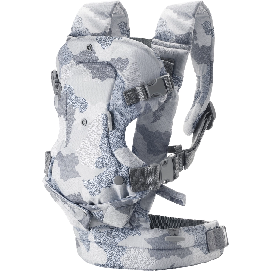 Infantino Flip Advanced 4 in 1 Babytrage, blau
