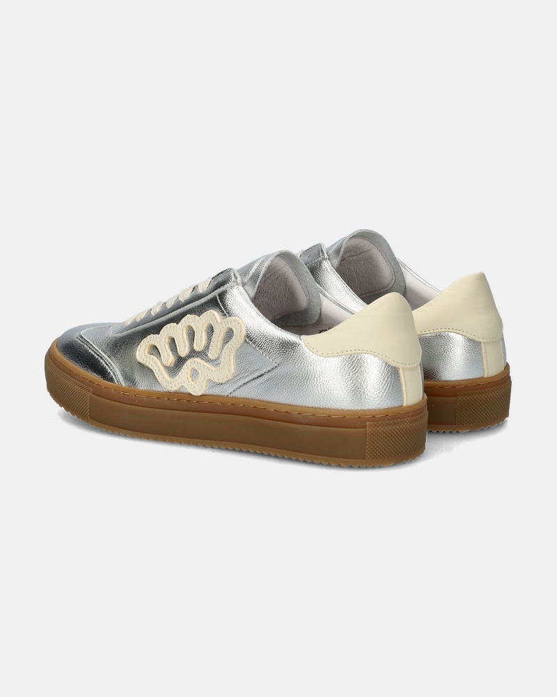 Shabbies Amsterdam Rabia Yana Lage sneakers  - zilver
