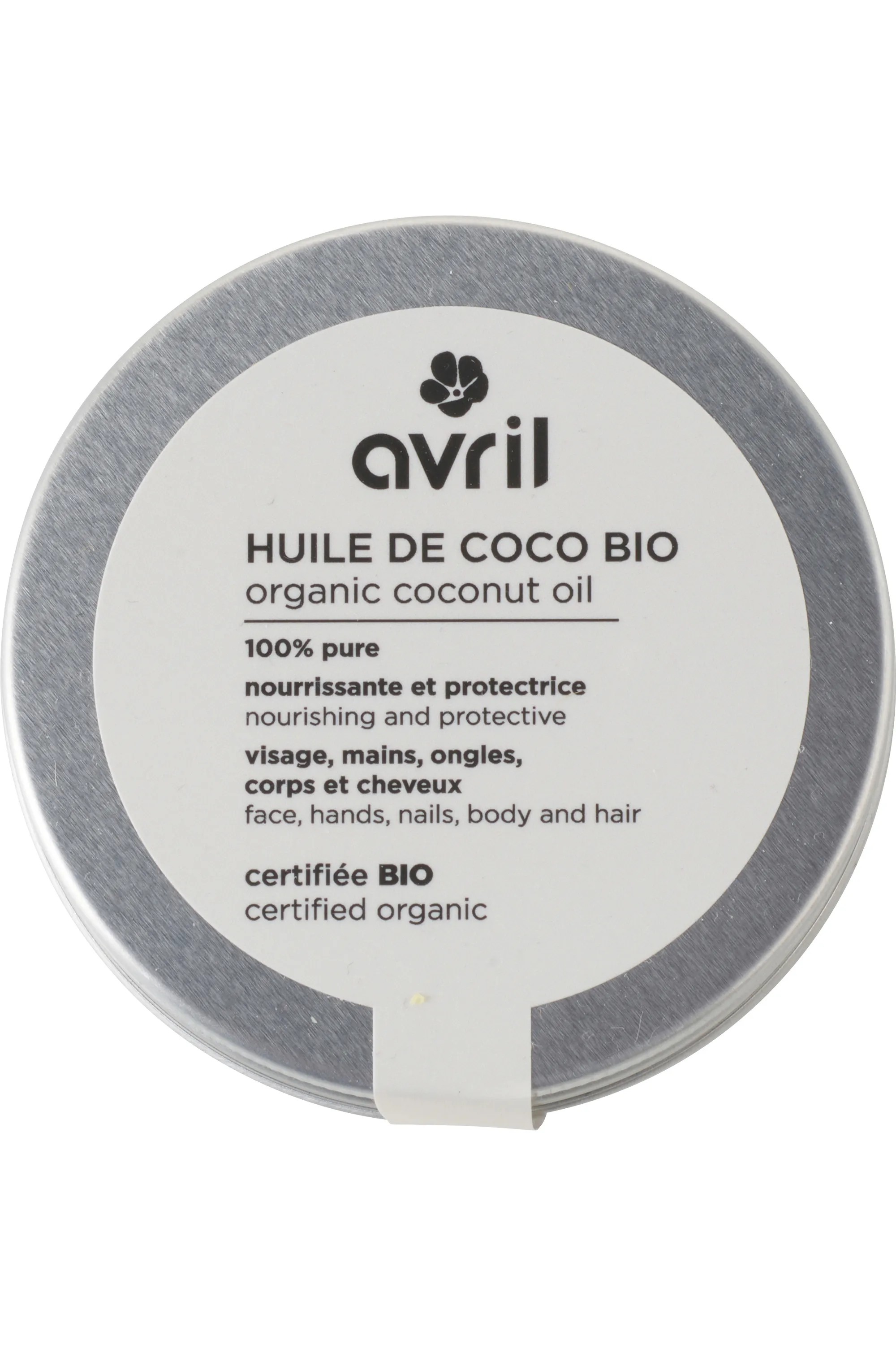 Avril Huile de coco certifiée bio-100 ml