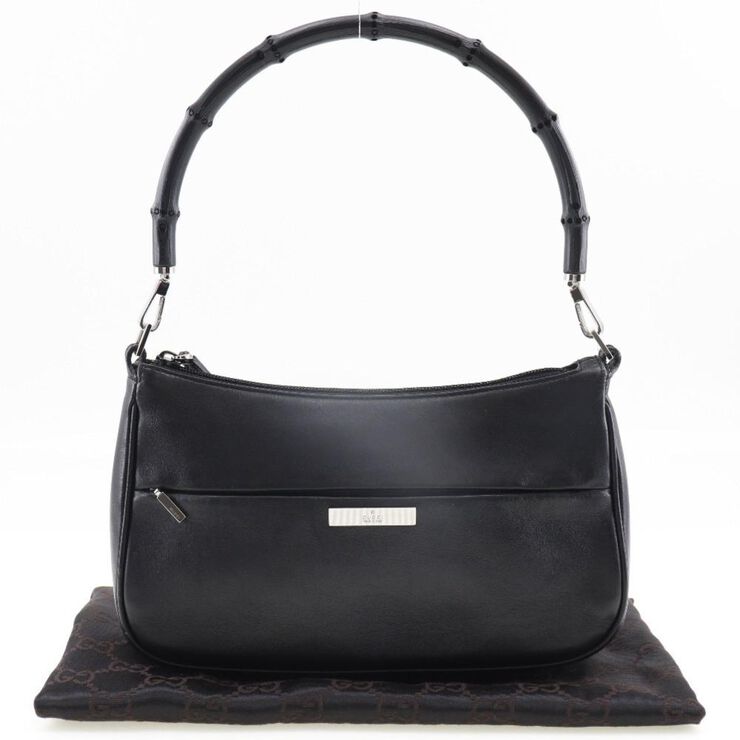 Gucci Vintage Gucci Bamboo Black