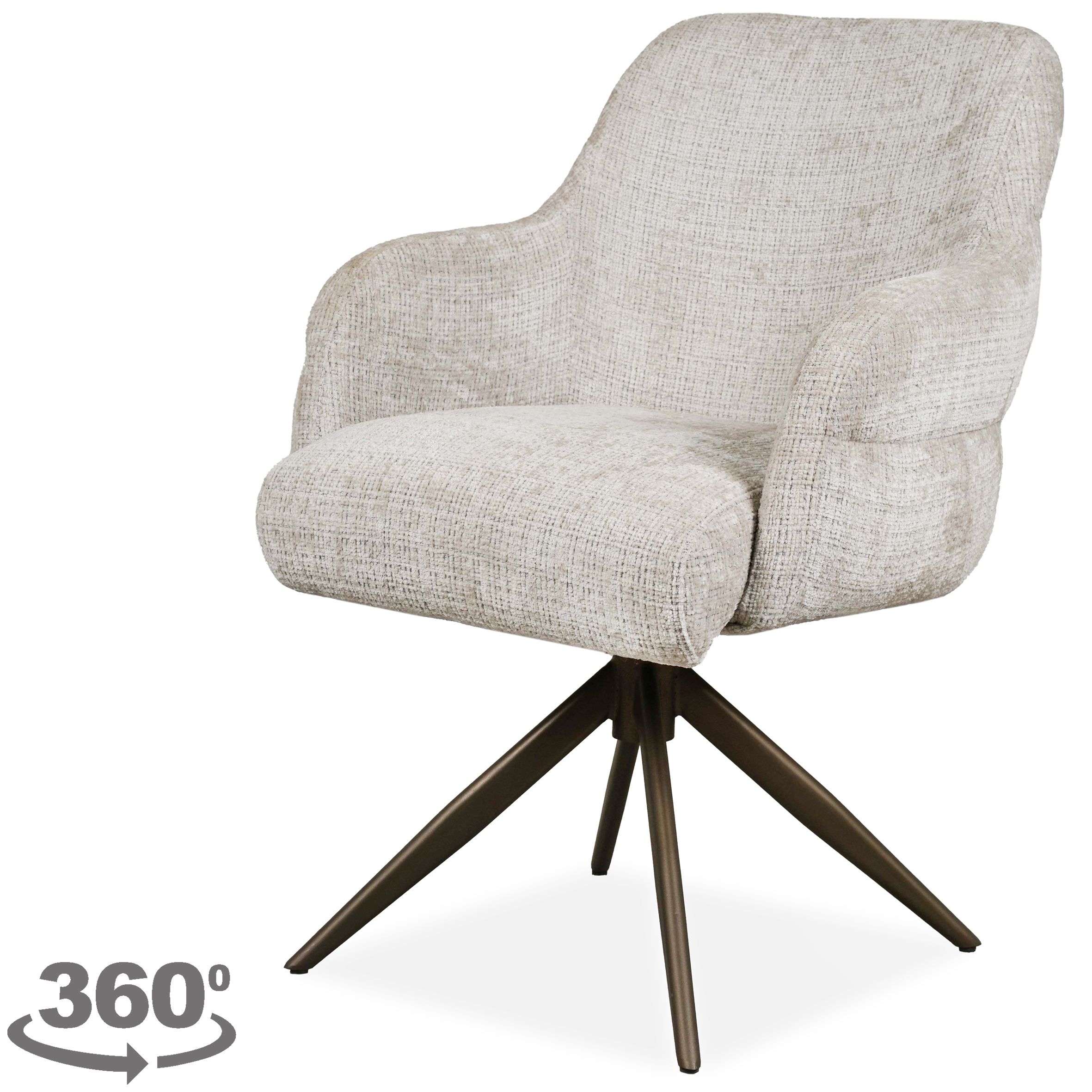 Eetkamerstoel Cremona 02 Neptunus B60 x D67 x H88 cm