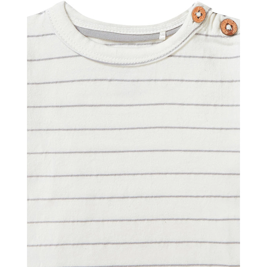 Noppies Langarmshirt Berwick Whisper White