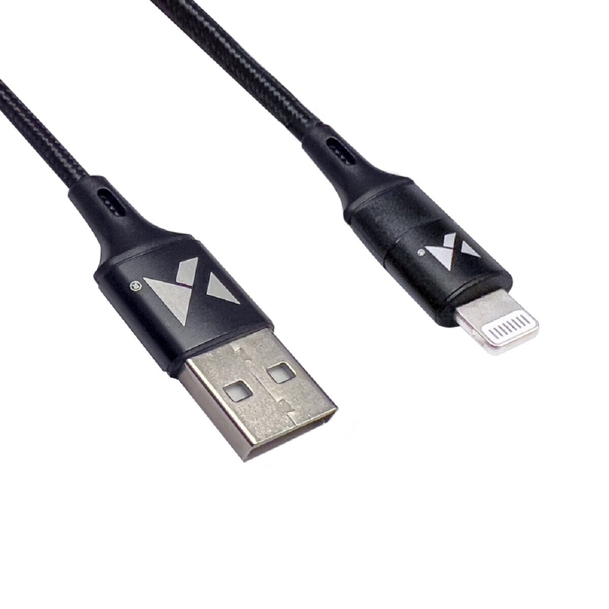 Ladekabel USB Kabel - iPhone Anschluss 2.4A 1m Schwarz