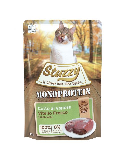 Stuzzy Cat No Grain Pouch 85 g - Kattenvoer