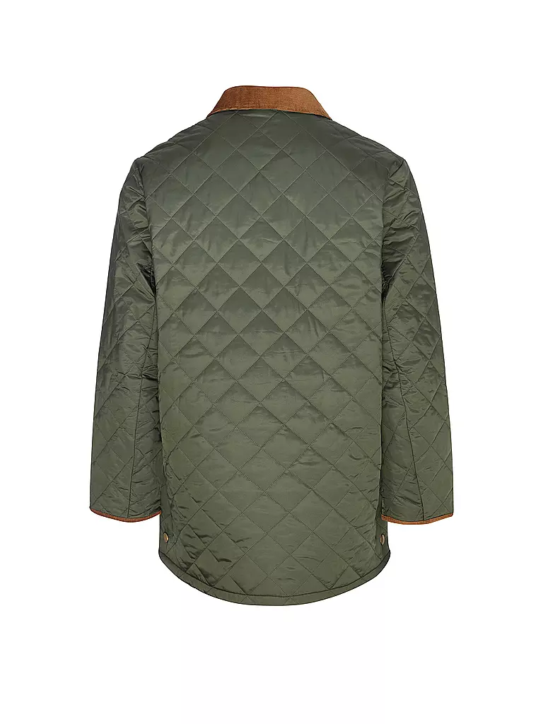 BARBOUR Leichtsteppjacke LIDDESDALE  olive