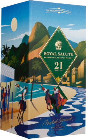 CHIVAS 21 YEARS ROYAL SALUTE RIO DE JANEIRO POLO EDITION 70CL
