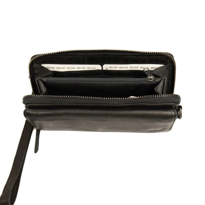 Bear Design Telefoontasje / Portemonnee Lilian CP6038 Zwart