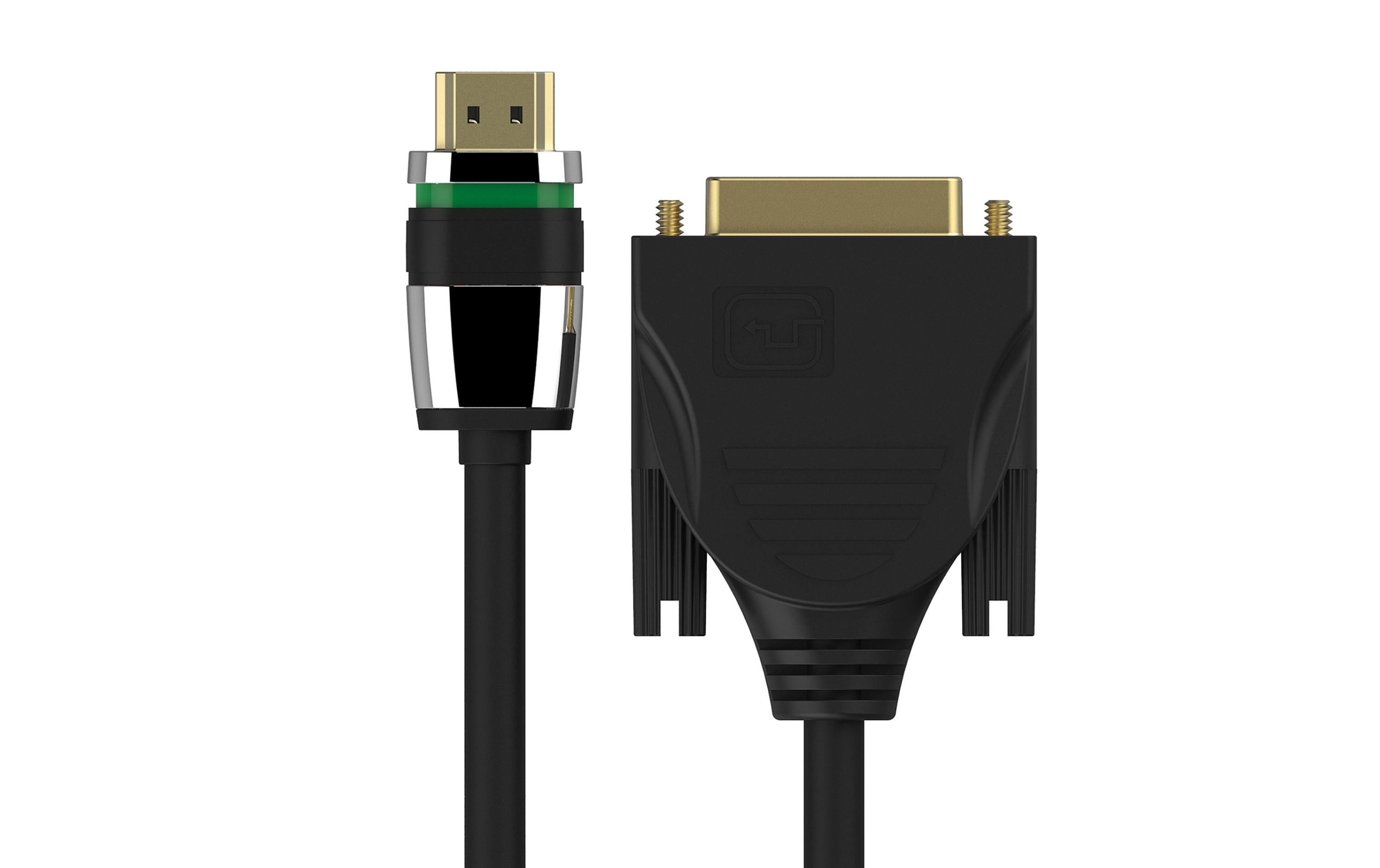 Kabel HDMI - DVI-D, 3 mHigh Speed HDMI auf DVI-D Kabel