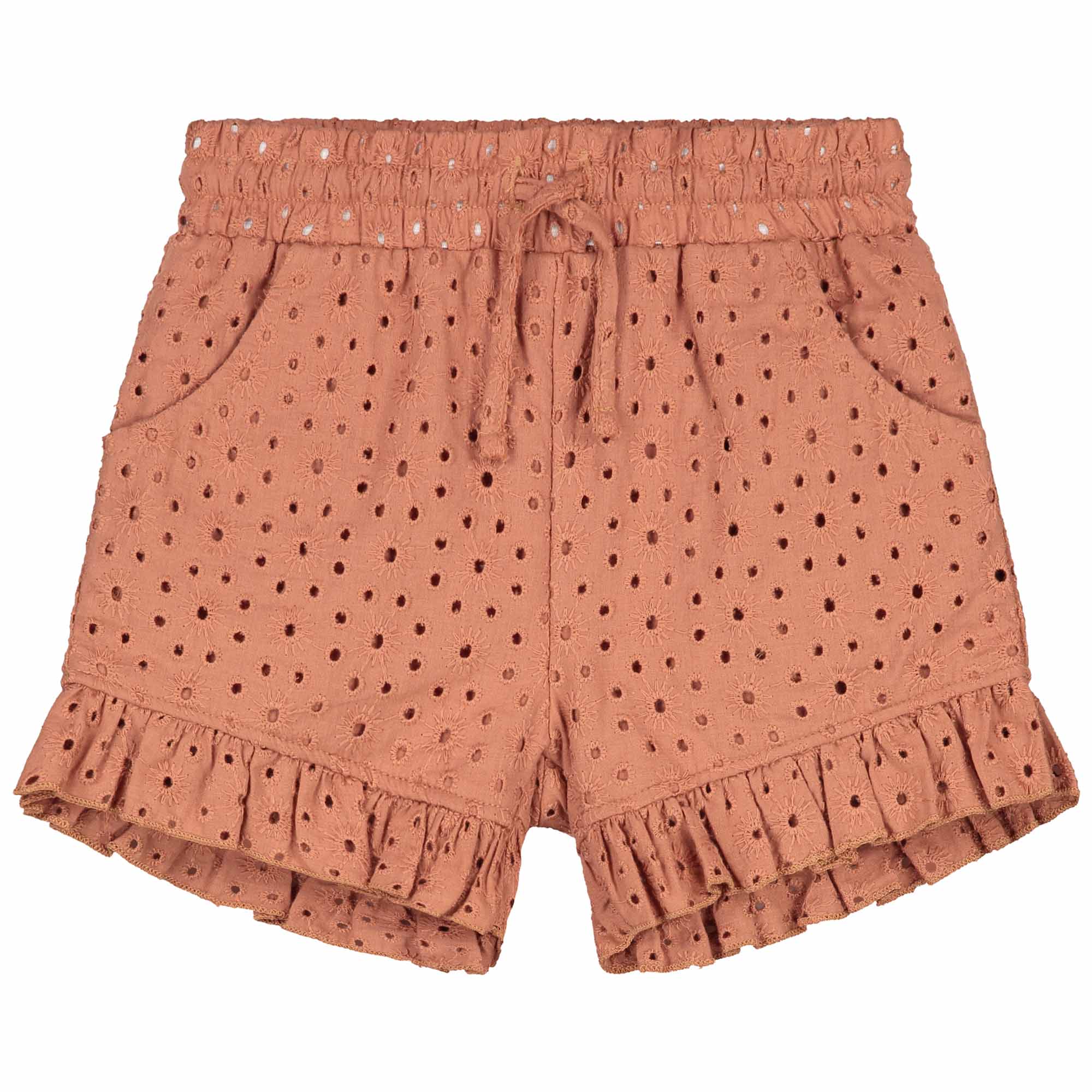 Prénatal baby short  all over print bruin