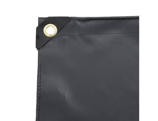 VIDAXL - Bâche anthracite 1x2,5 m 600 g/m²