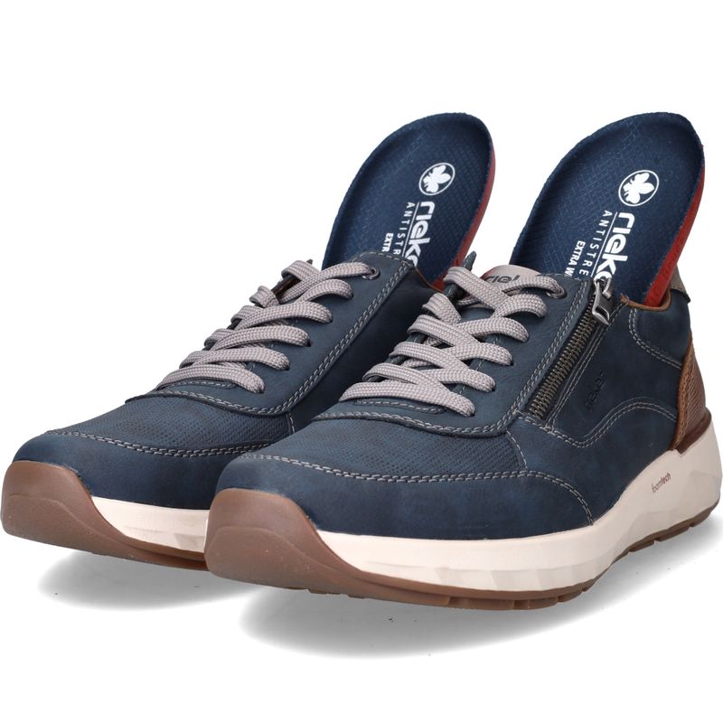 Rieker Sneakers Blauw Heren