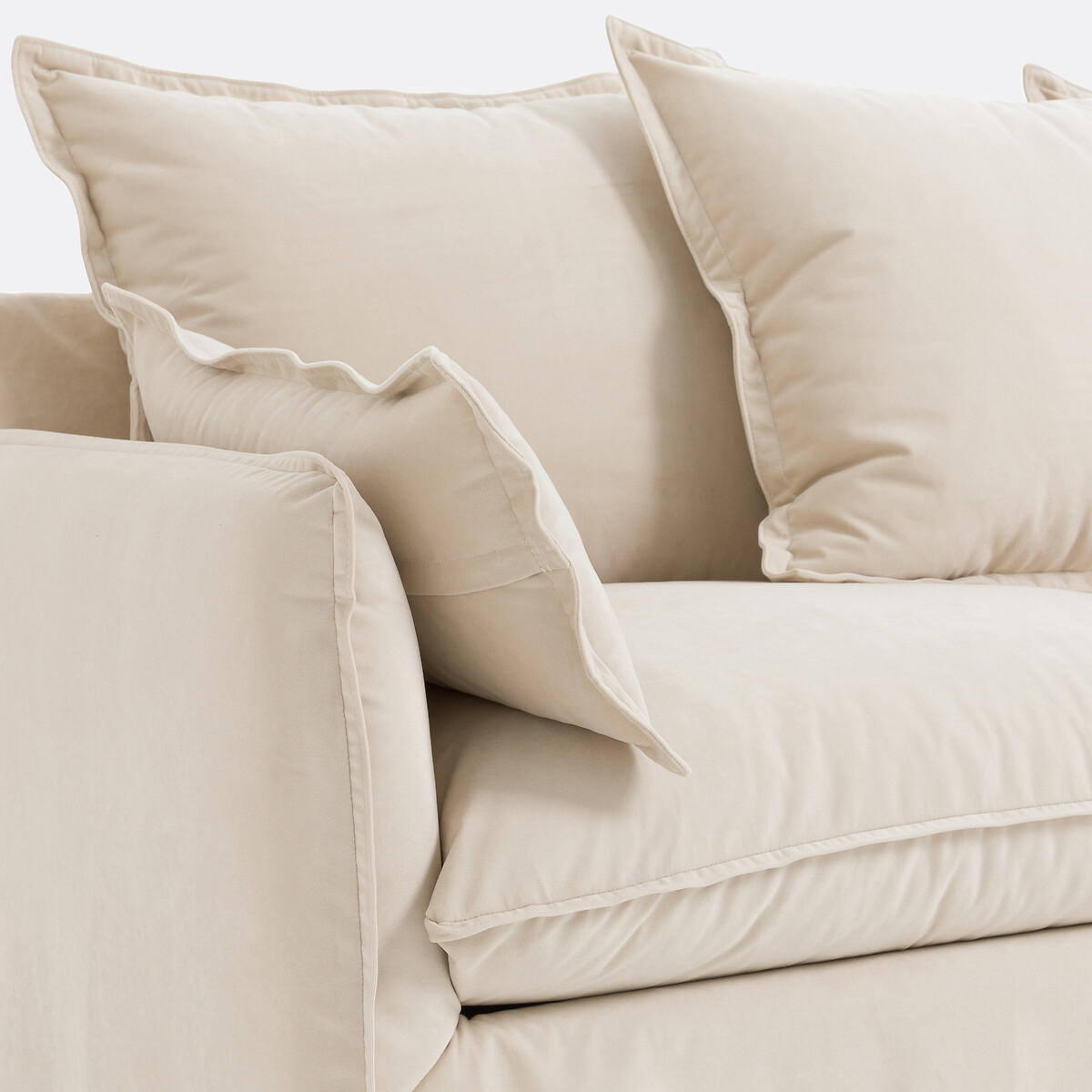 LA REDOUTE INTERIEURS<br>Banco em fluweel, Odna