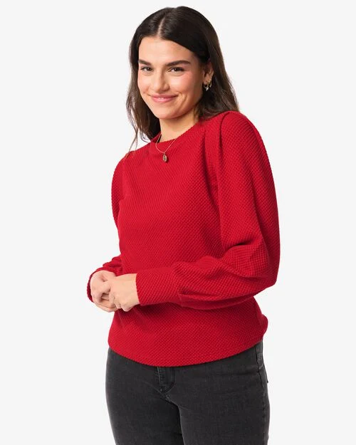 sweat Cherry pour femmes rouge